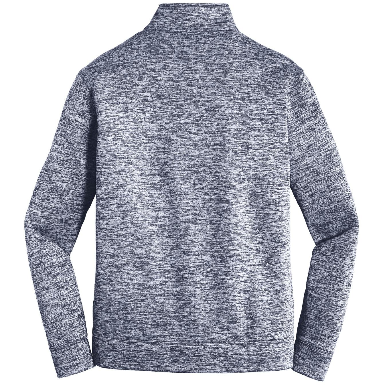 Black Electric Sweatshirts - Sport-Tek - Heather Fleece