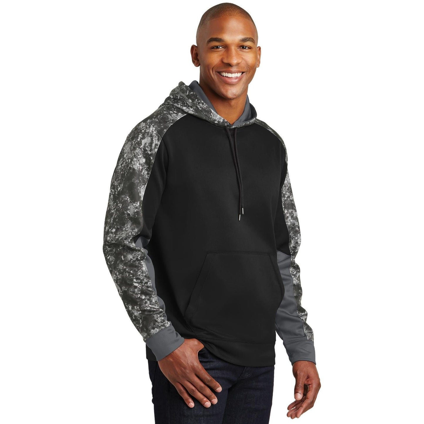 Black Sweatshirt - Sport-Tek - Stylish Comfort Design