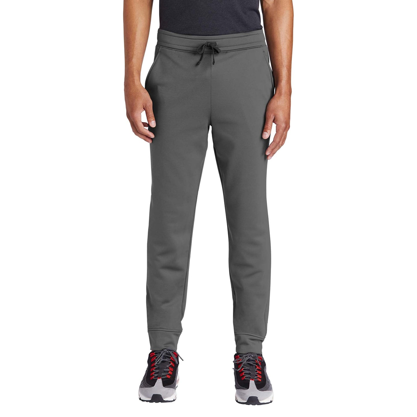 Black Sweatpants - Sport-Tek - Moisture-Wicking Fleece