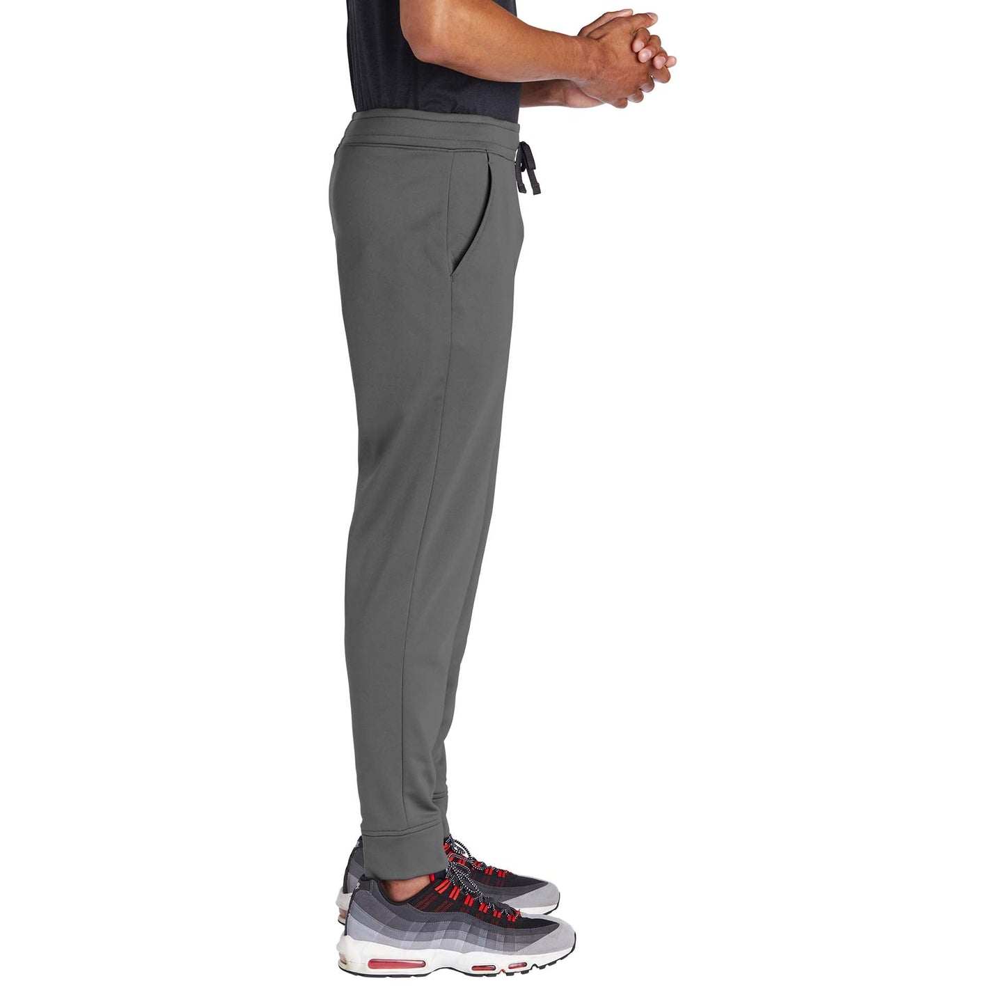Black Sweatpants - Sport-Tek - Moisture-Wicking Fleece