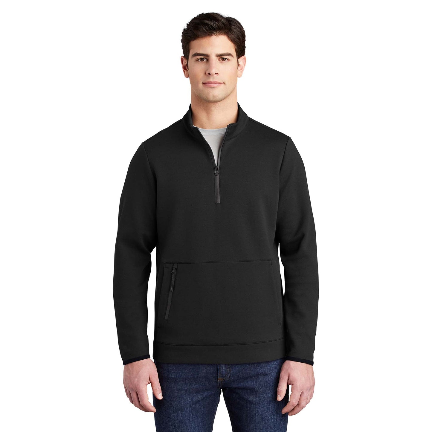 Black Heather Sweatshirts - Sport-Tek - Modern Pullover