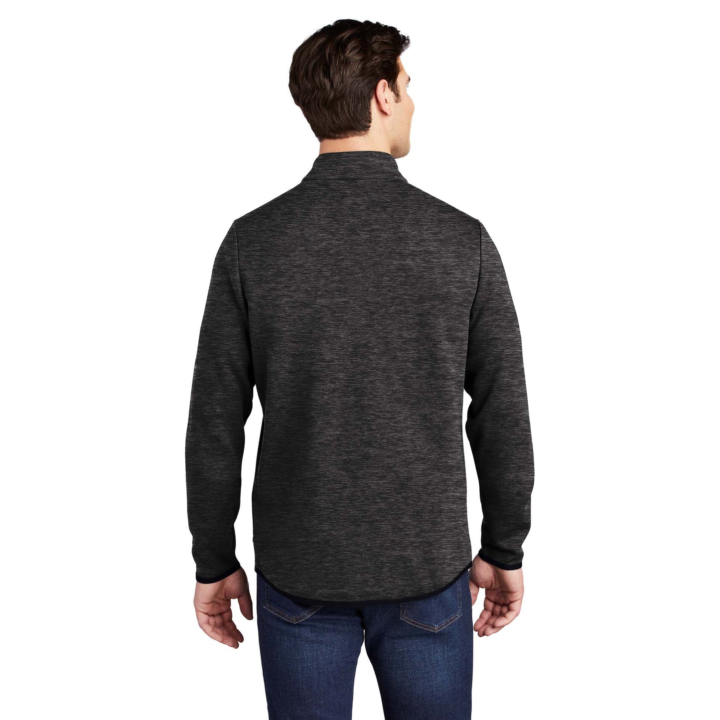 Black Heather Sweatshirts - Sport-Tek - Modern Pullover