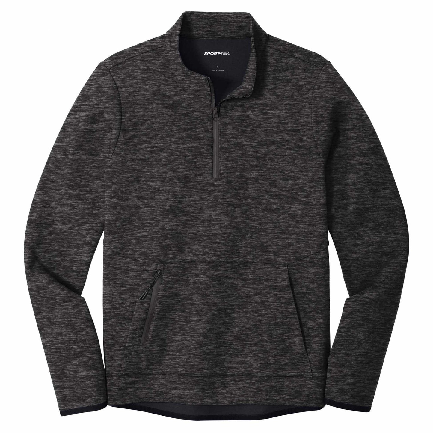 Black Heather Sweatshirts - Sport-Tek - Modern Pullover