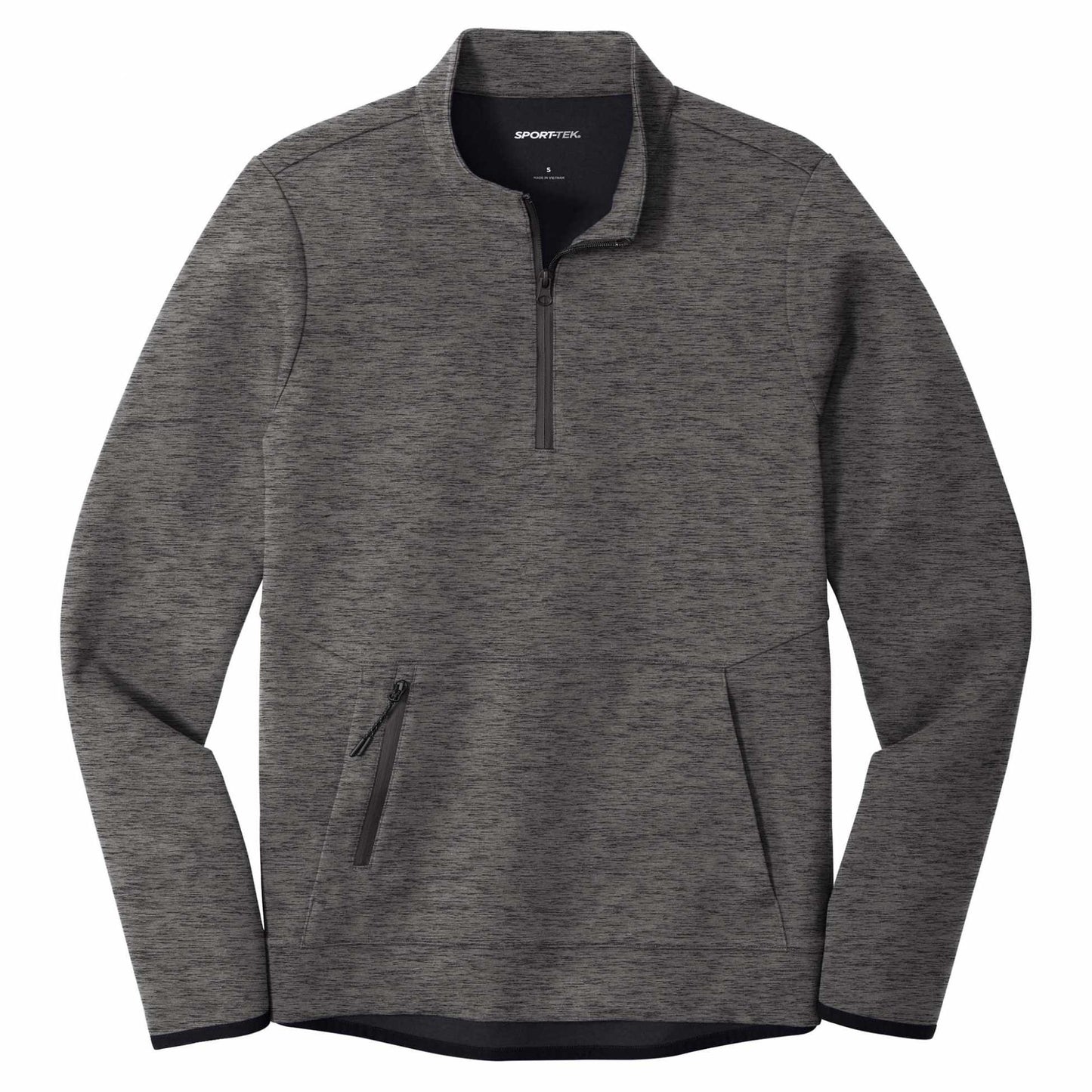 Black Heather Sweatshirts - Sport-Tek - Modern Pullover