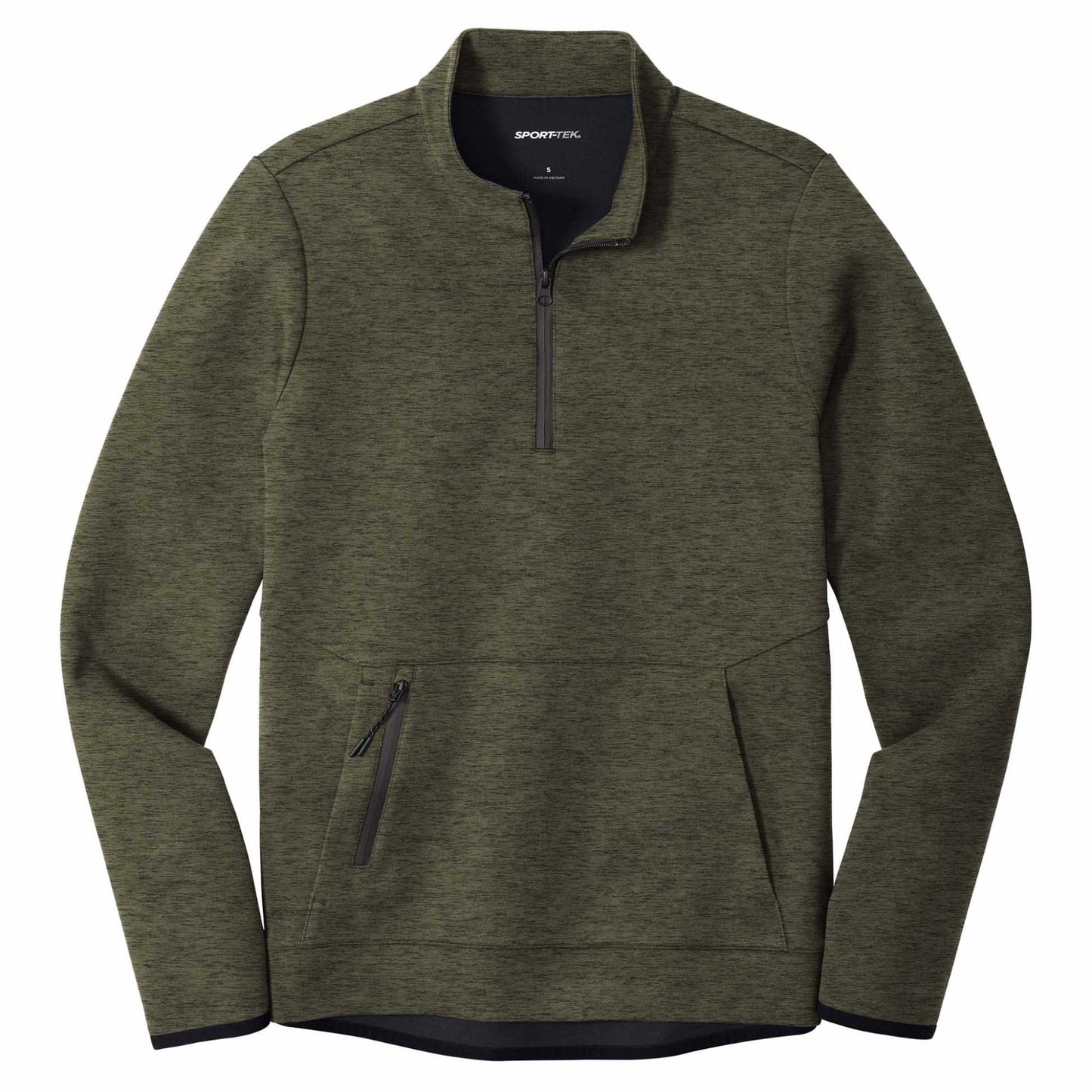 Black Heather Sweatshirts - Sport-Tek - Modern Pullover