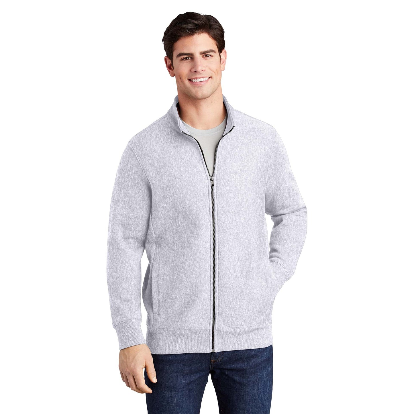 Athletic Heather Sweatshirt - Sport-Tek - Heavyweight Fleece