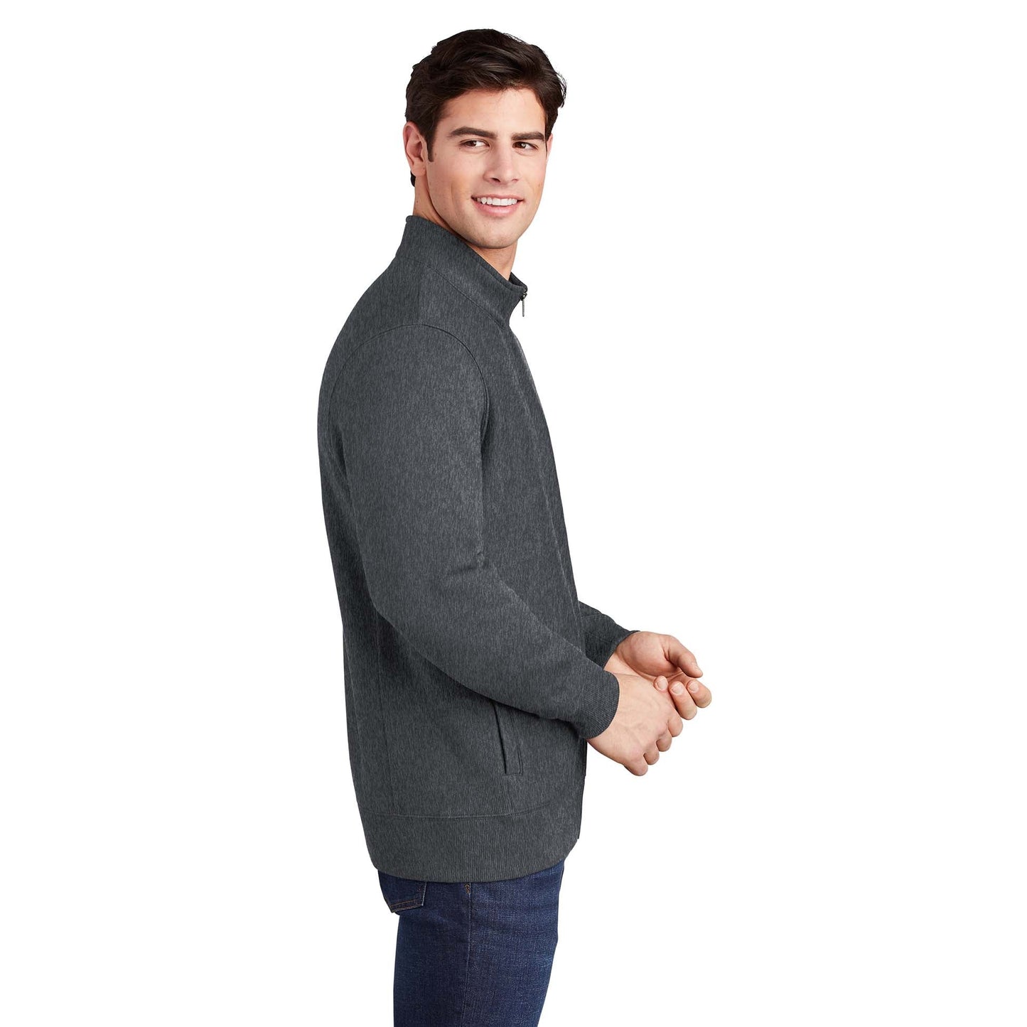 Athletic Heather Sweatshirt - Sport-Tek - Heavyweight Fleece