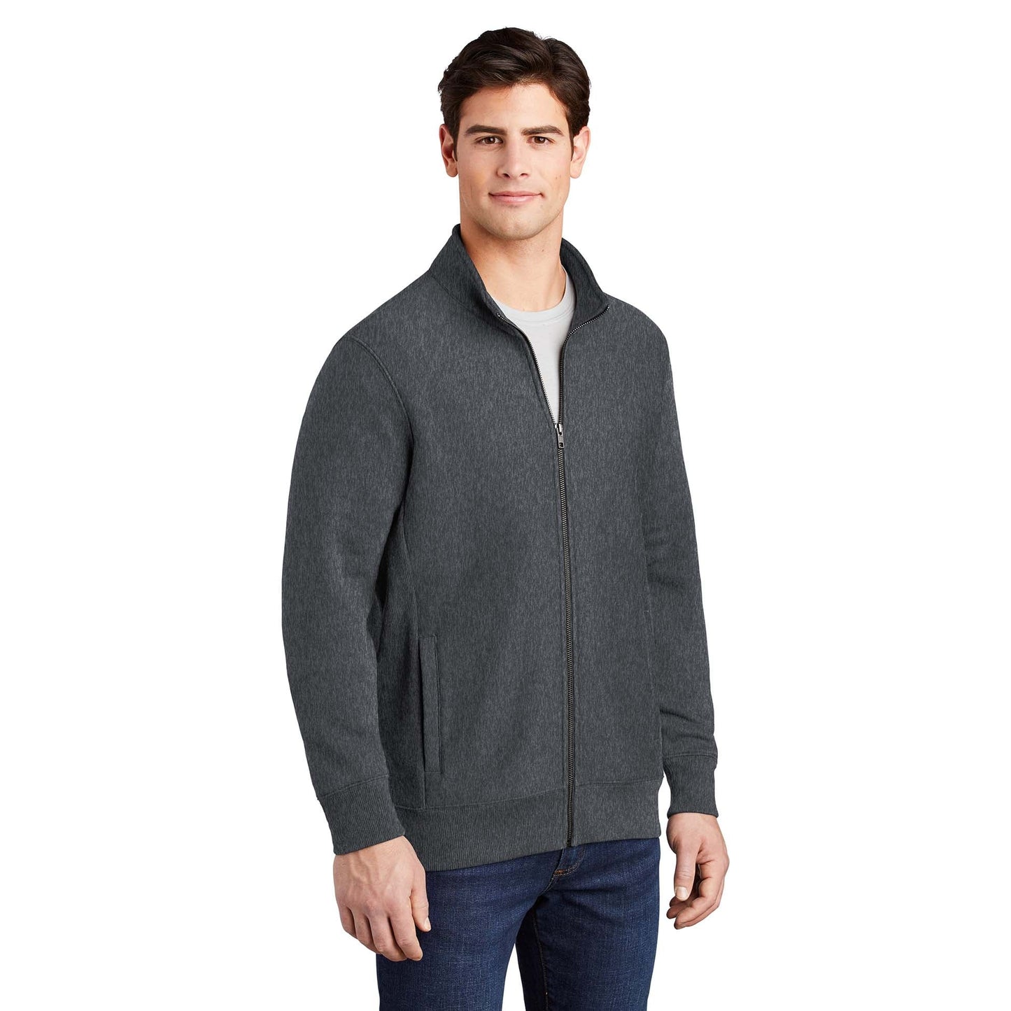 Athletic Heather Sweatshirt - Sport-Tek - Heavyweight Fleece