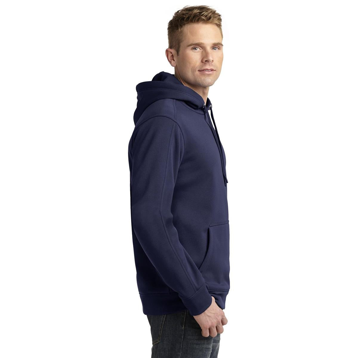 Black Sweatshirts - Sport-Tek - Water Resistant Fleece