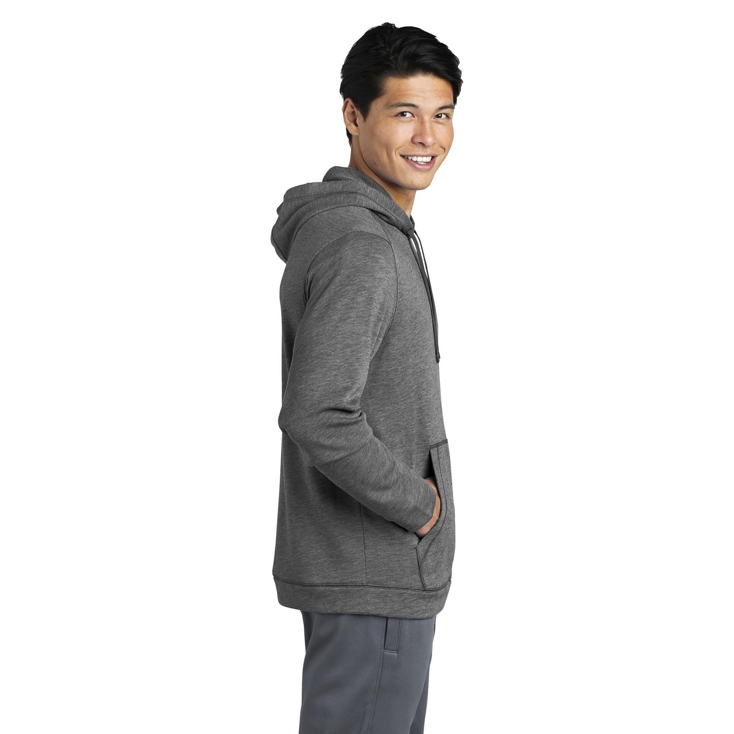 Black Triad Solid Sweatshirt - Sport-Tek - Soft Fabric