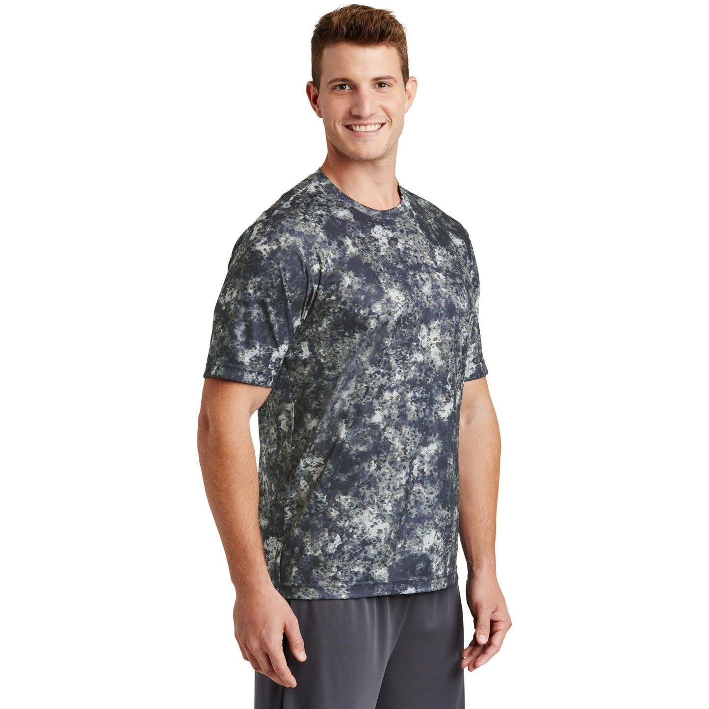 Black Moisture-Wicking T-Shirt - Sport-Tek - Lightweight Fabric