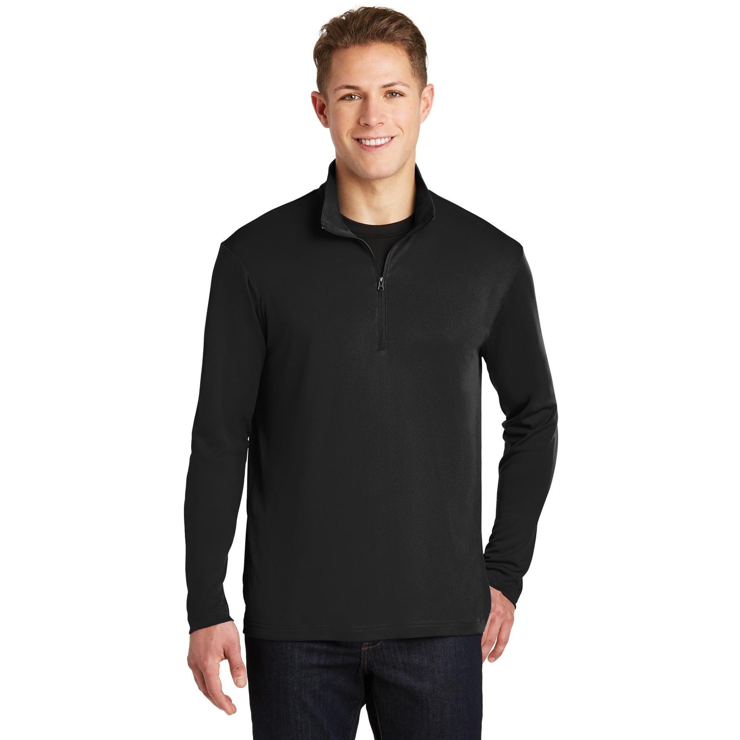 White Sweatshirt - Sport-Tek - Lightweight Comfort