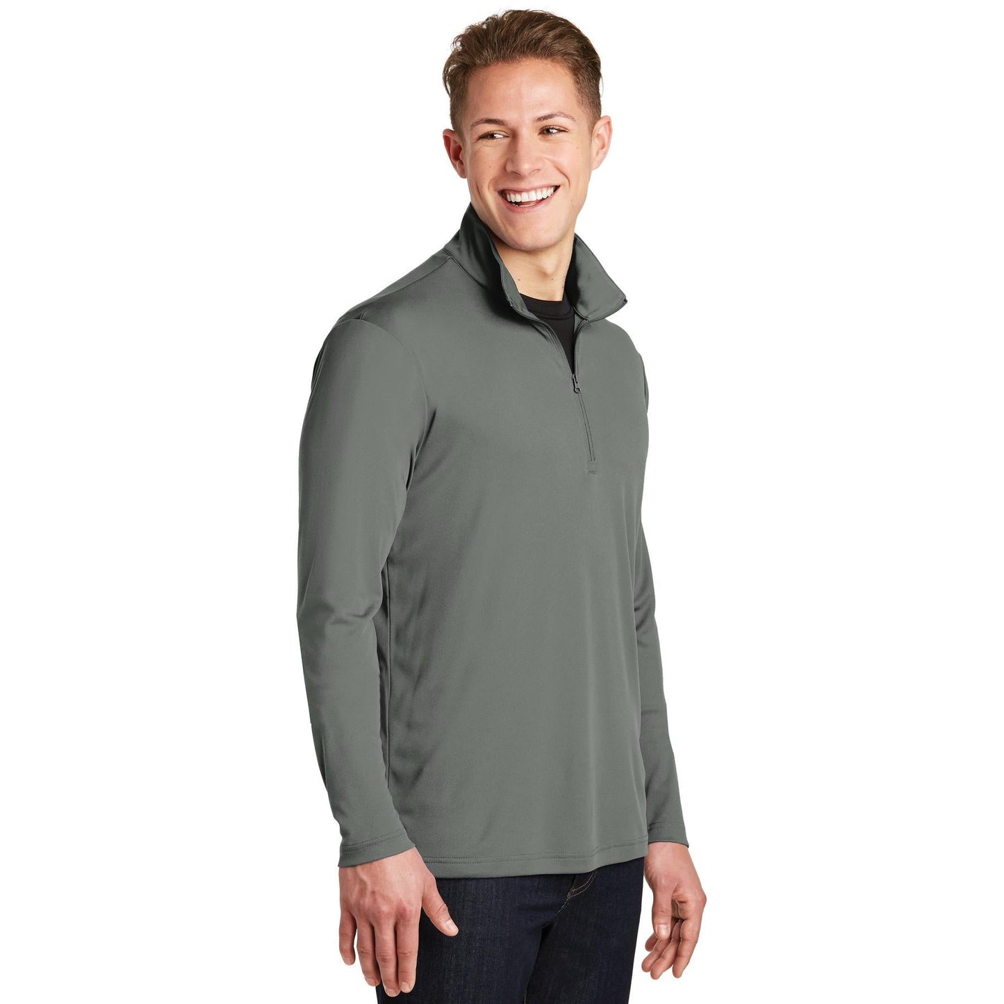 White Sweatshirt - Sport-Tek - Lightweight Comfort