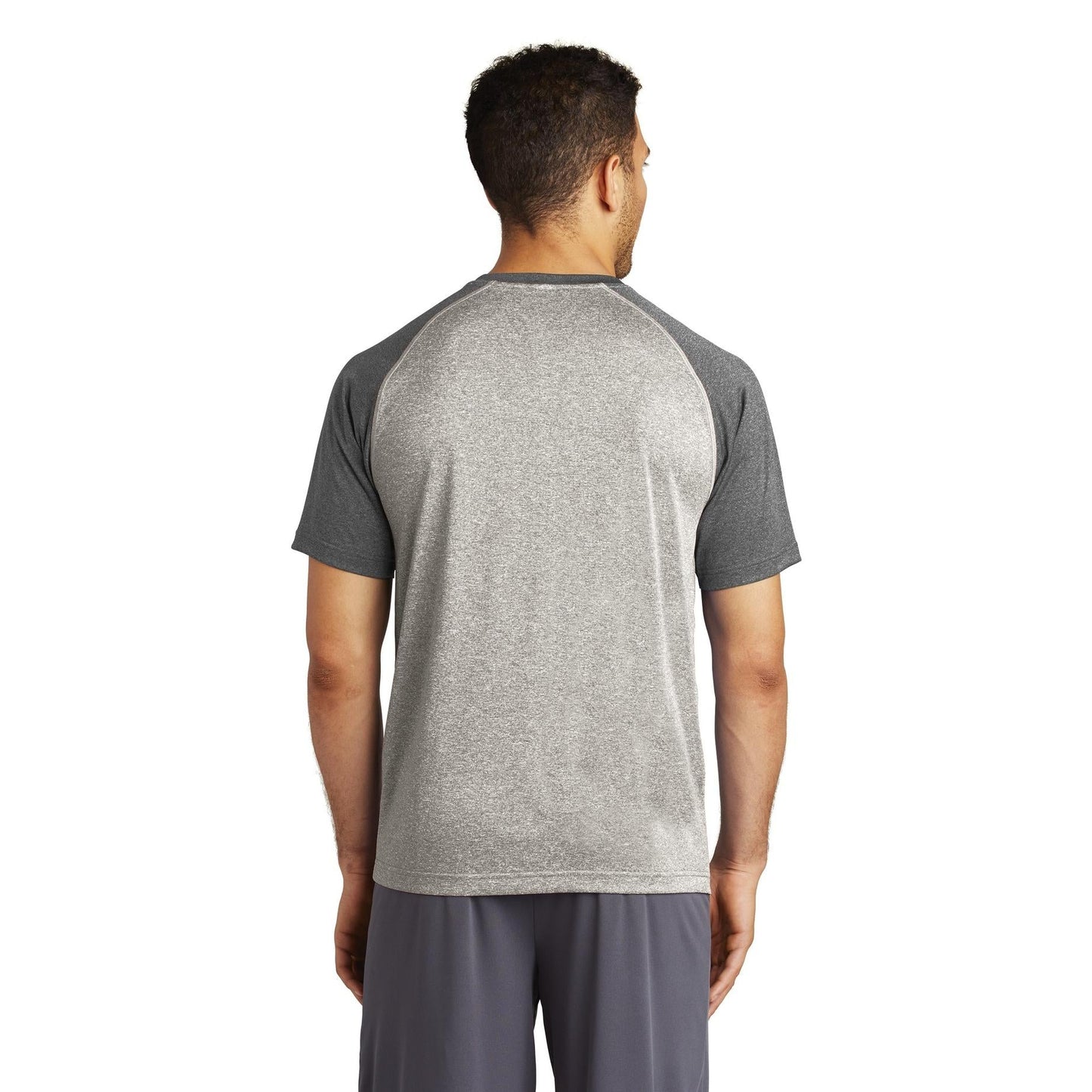 Deep Orange Heather T-Shirt - Sport-Tek - Moisture Wicking