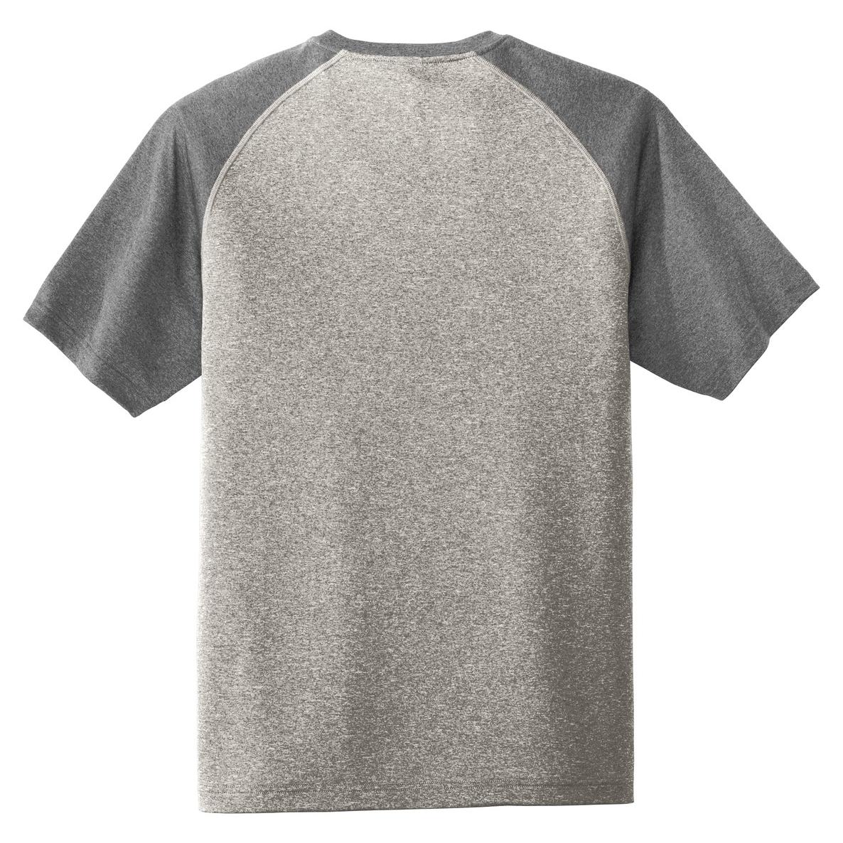 Deep Orange Heather T-Shirt - Sport-Tek - Moisture Wicking