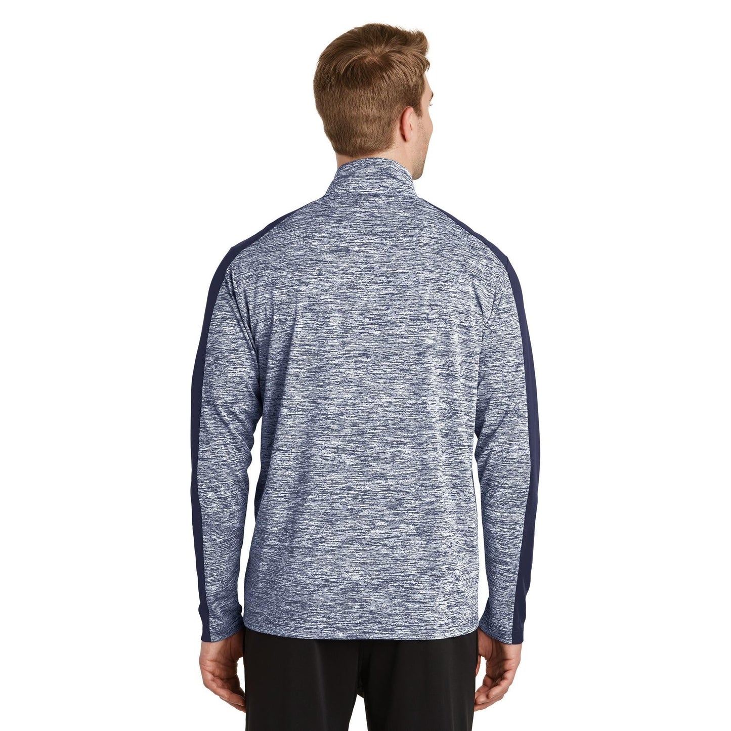 Black Electric Sweatshirt - Sport-Tek - Colorblock Design