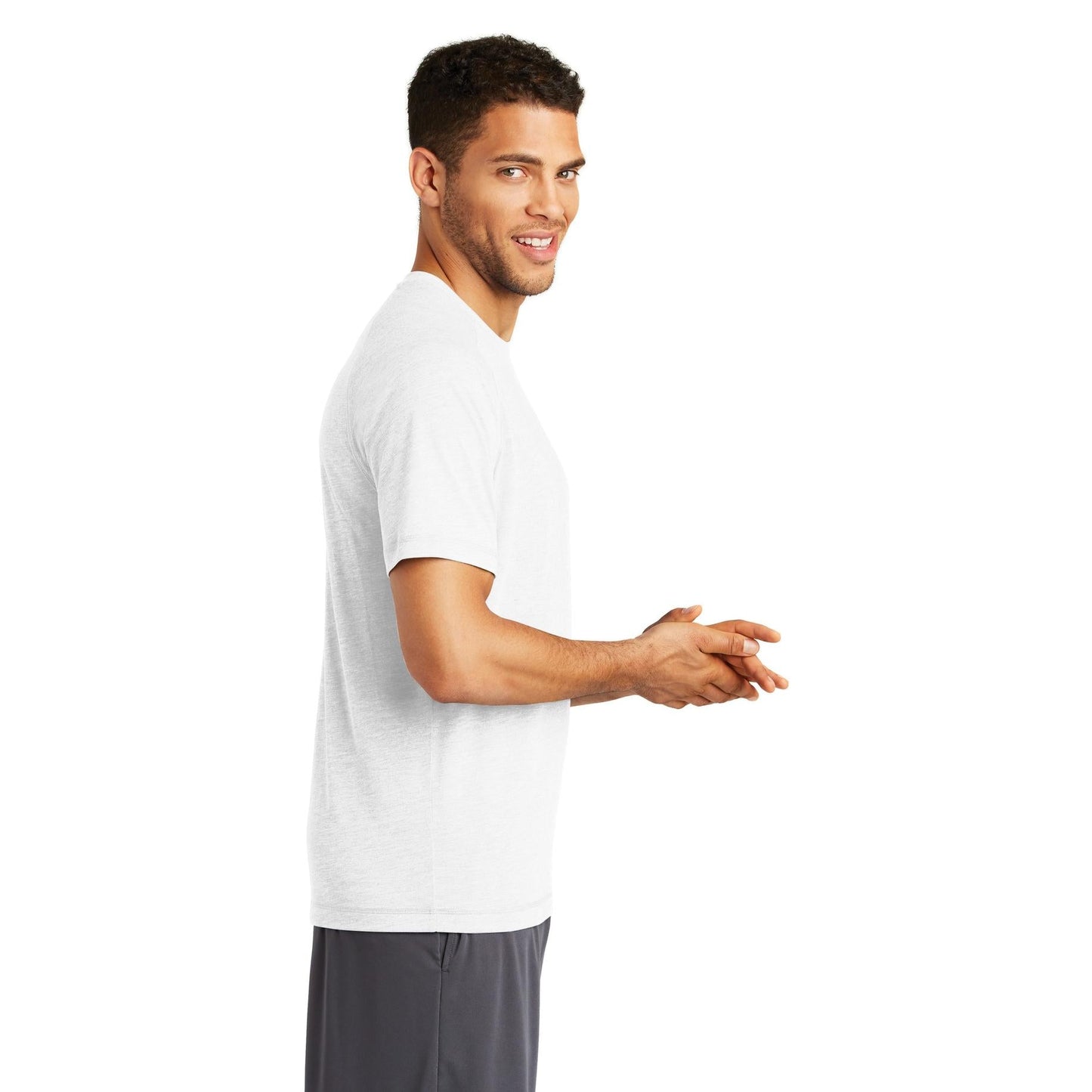 Dark Grey Heather T-Shirt - Sport-Tek - Moisture Control