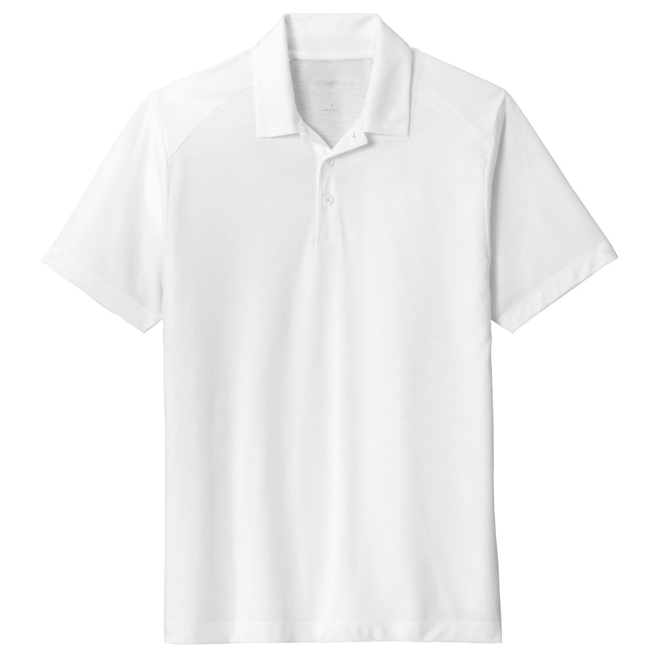 Black Triad Heather Polo - Sport-Tek - Comfortable Fabric
