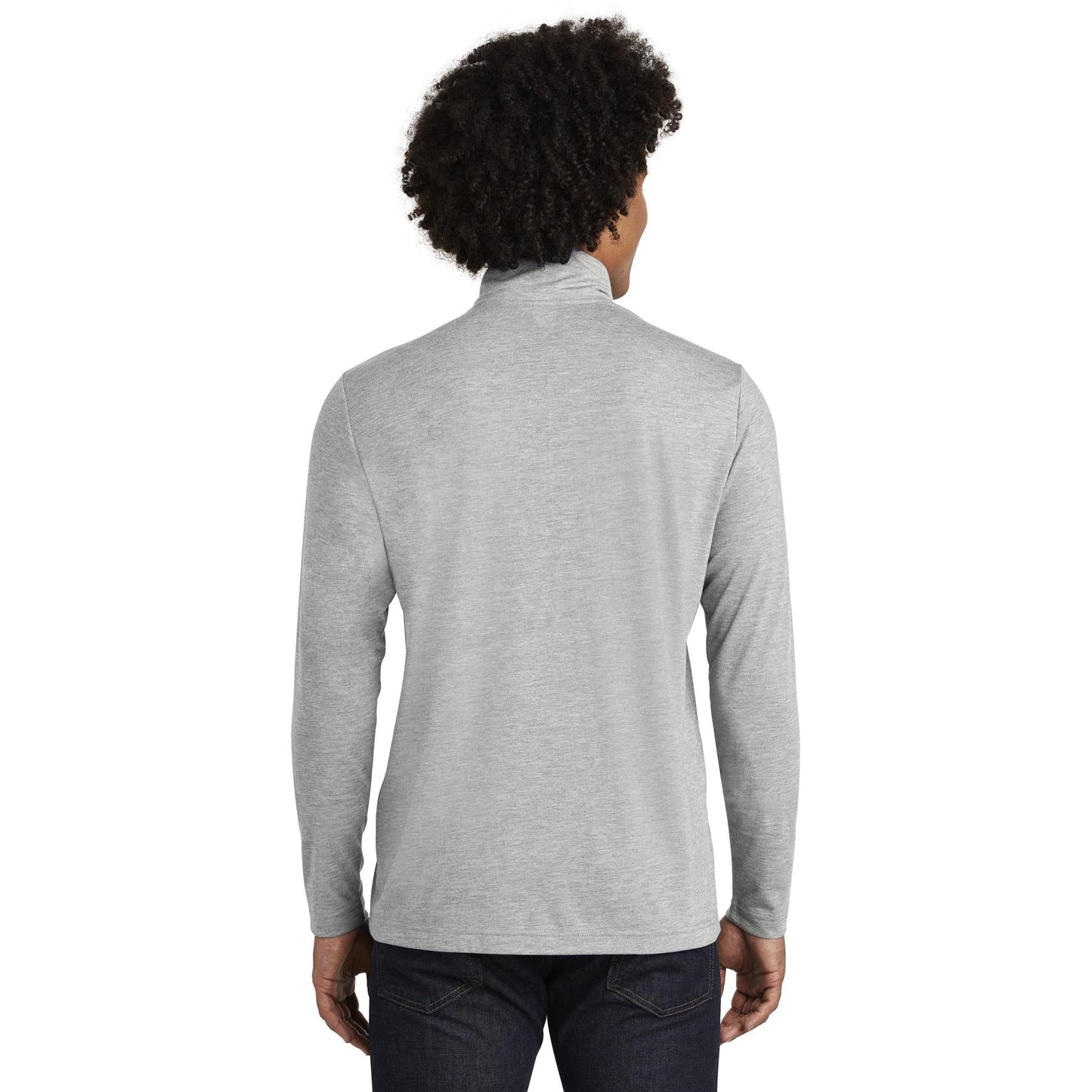 Black Triad Heather Sweatshirt - Sport-Tek - Soft Fabric