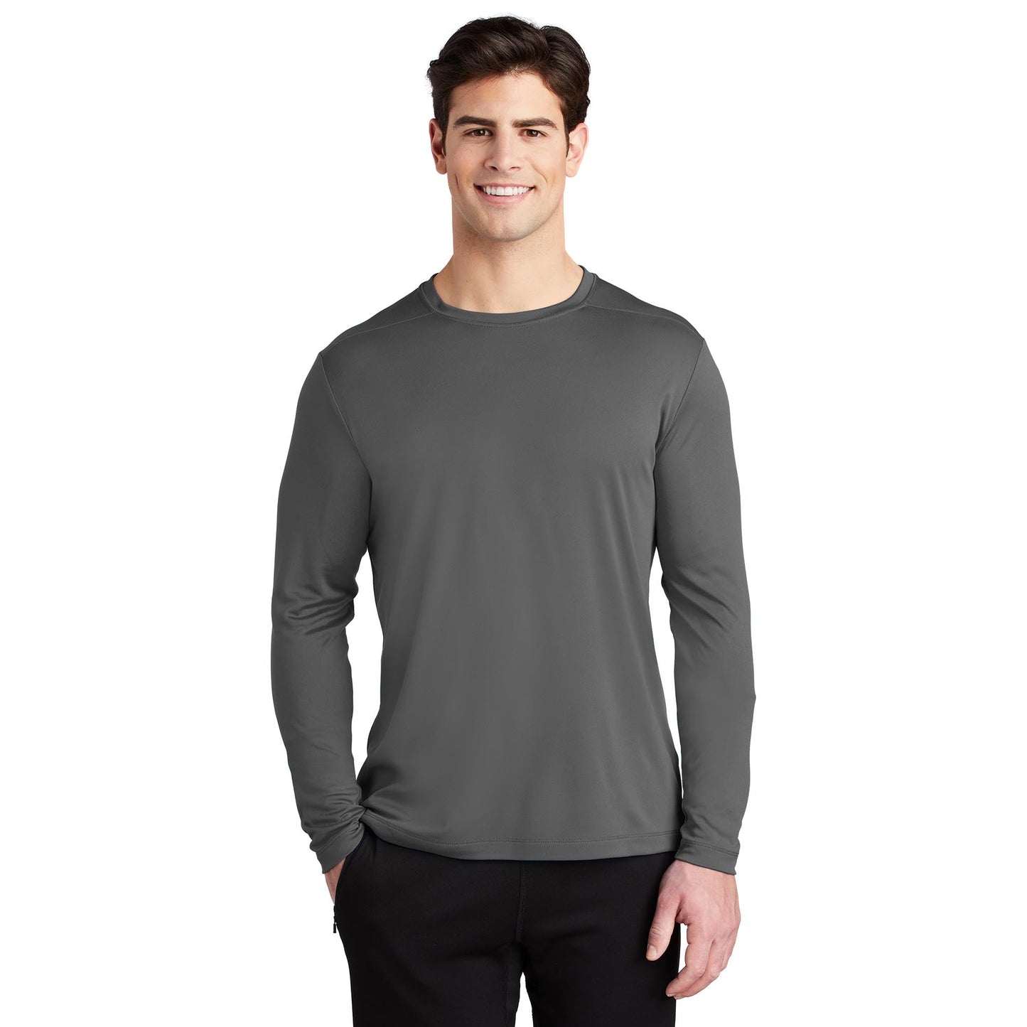 Black Long Sleeve T-Shirt - Sport-Tek - UV Protection