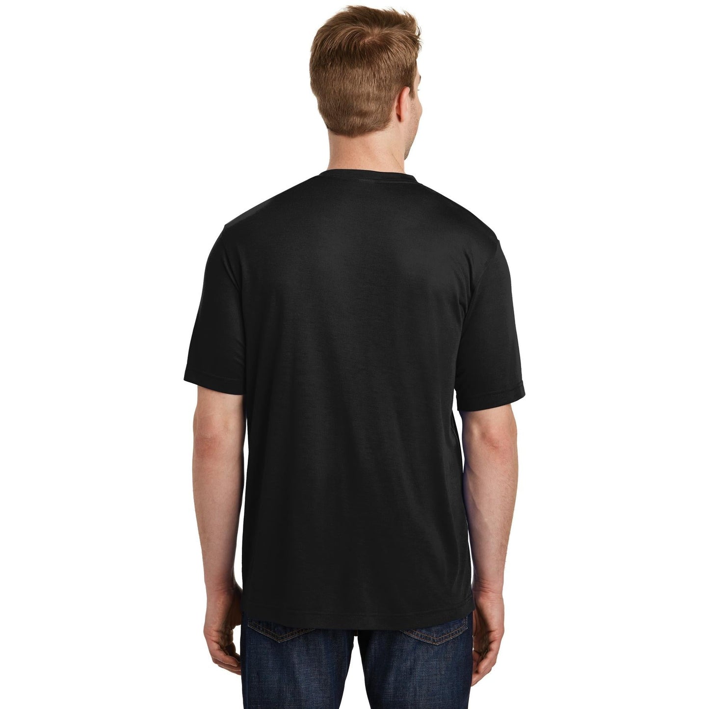 Black T-Shirts - Sport-Tek - Soft Cotton Tee - Comfortable