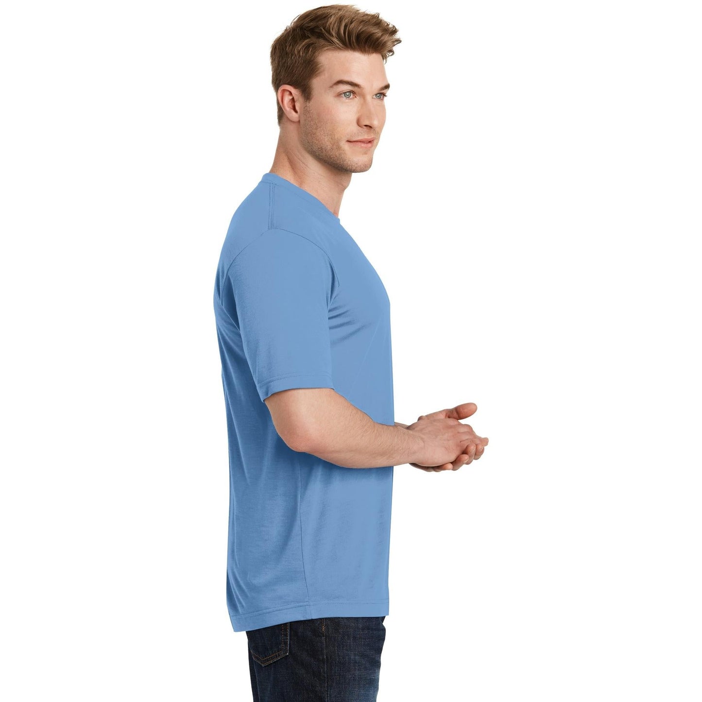 Black T-Shirts - Sport-Tek - Soft Cotton Tee - Comfortable
