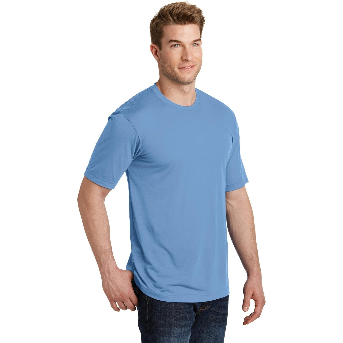 Black T-Shirts - Sport-Tek - Soft Cotton Tee - Comfortable