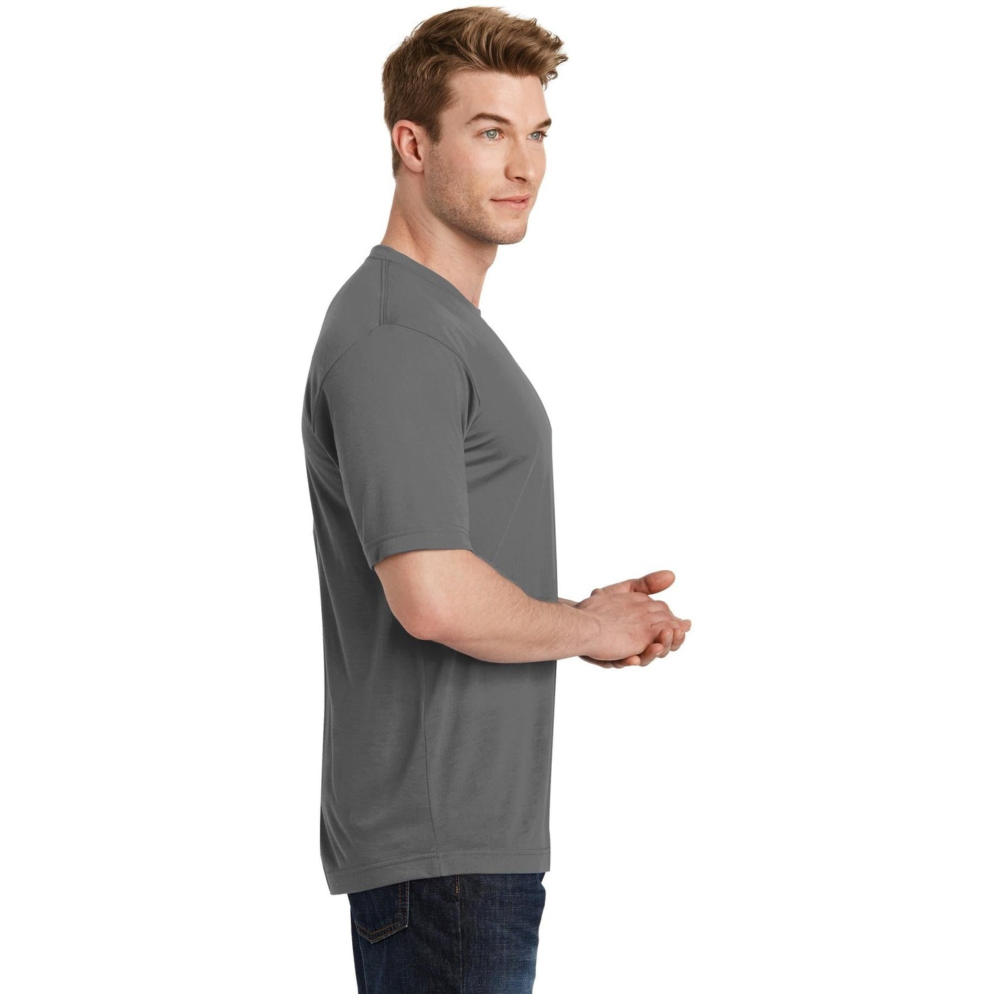 Black T-Shirts - Sport-Tek - Soft Cotton Tee - Comfortable