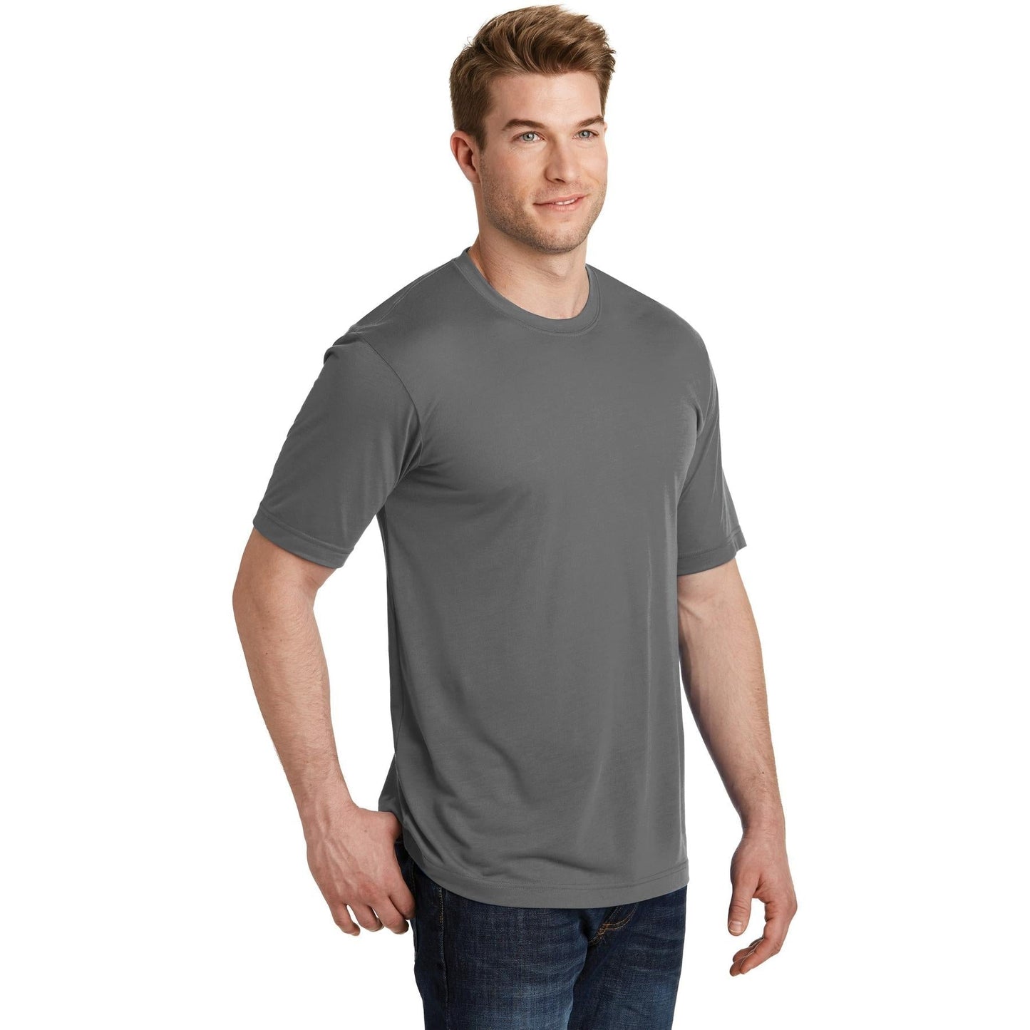 Black T-Shirts - Sport-Tek - Soft Cotton Tee - Comfortable