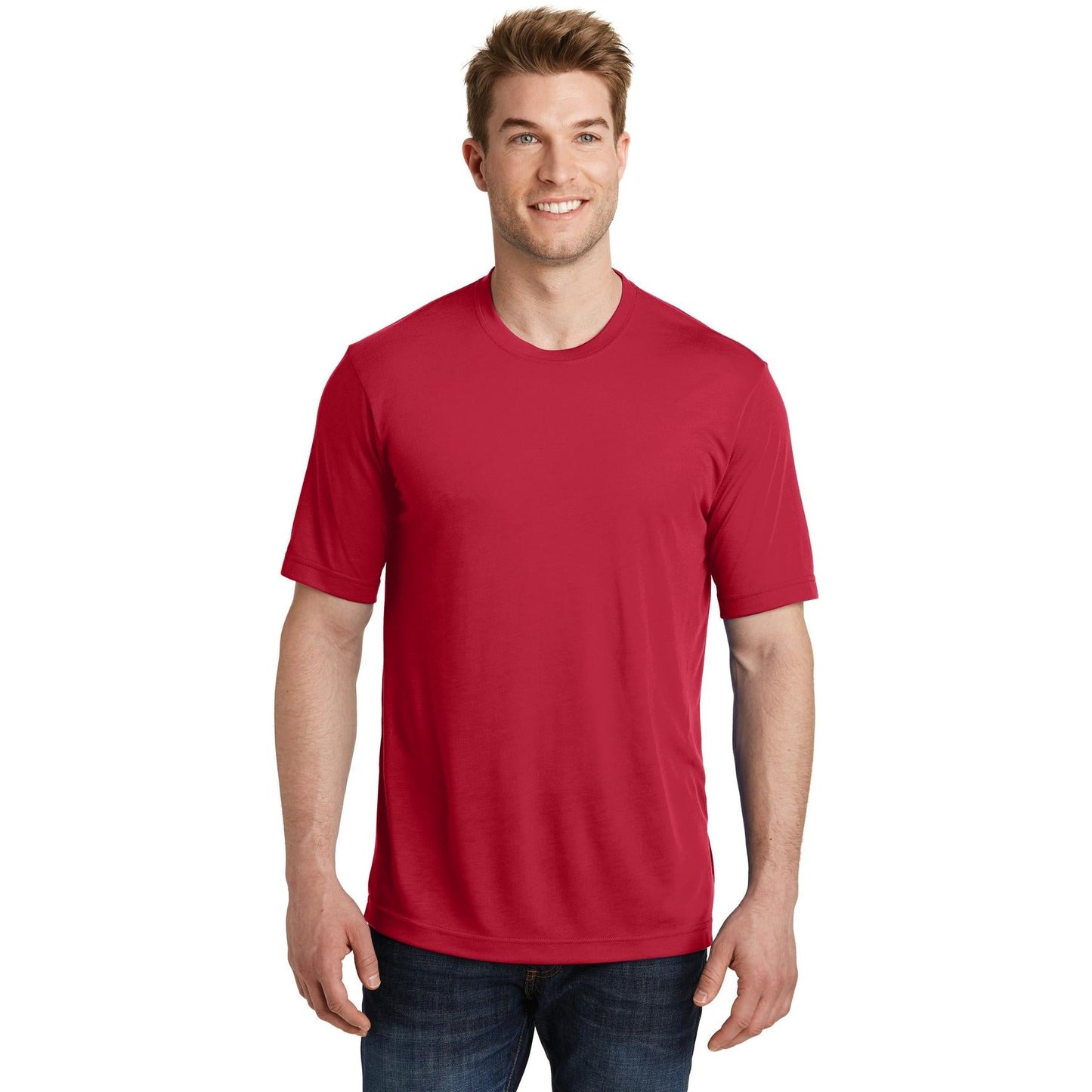 Black T-Shirts - Sport-Tek - Soft Cotton Tee - Comfortable
