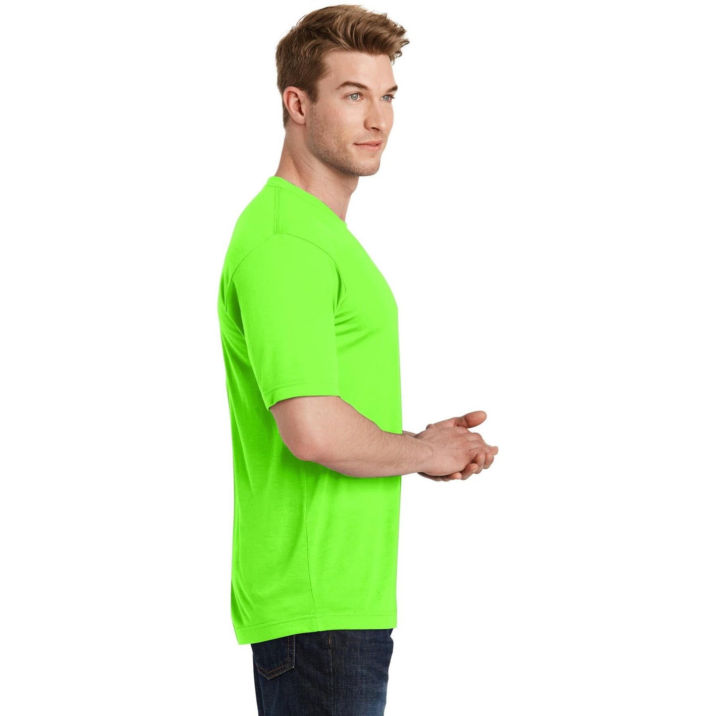 Black T-Shirts - Sport-Tek - Soft Cotton Tee - Comfortable