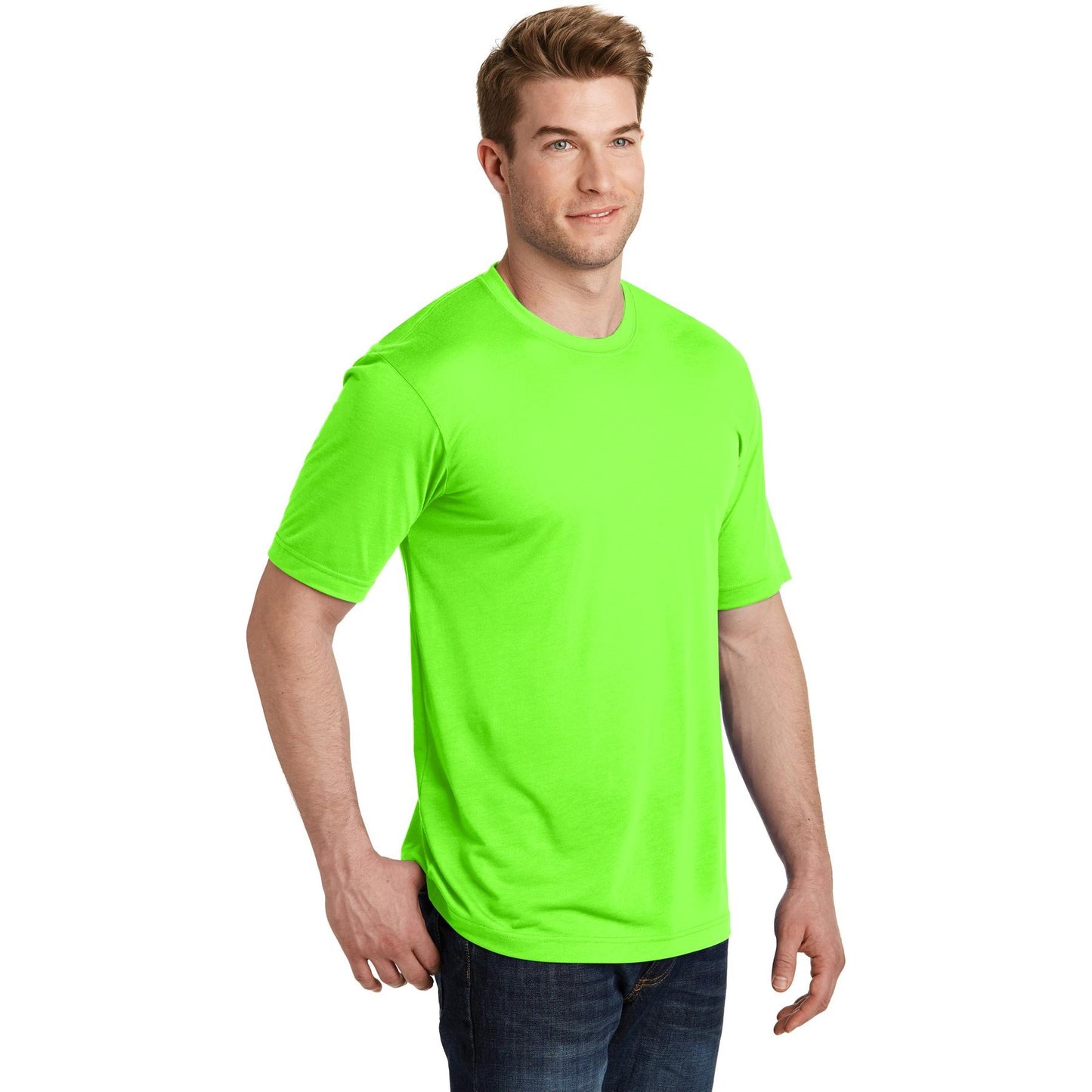 Black T-Shirts - Sport-Tek - Soft Cotton Tee - Comfortable