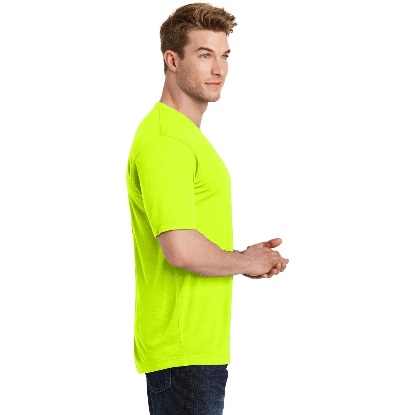 Black T-Shirts - Sport-Tek - Soft Cotton Tee - Comfortable
