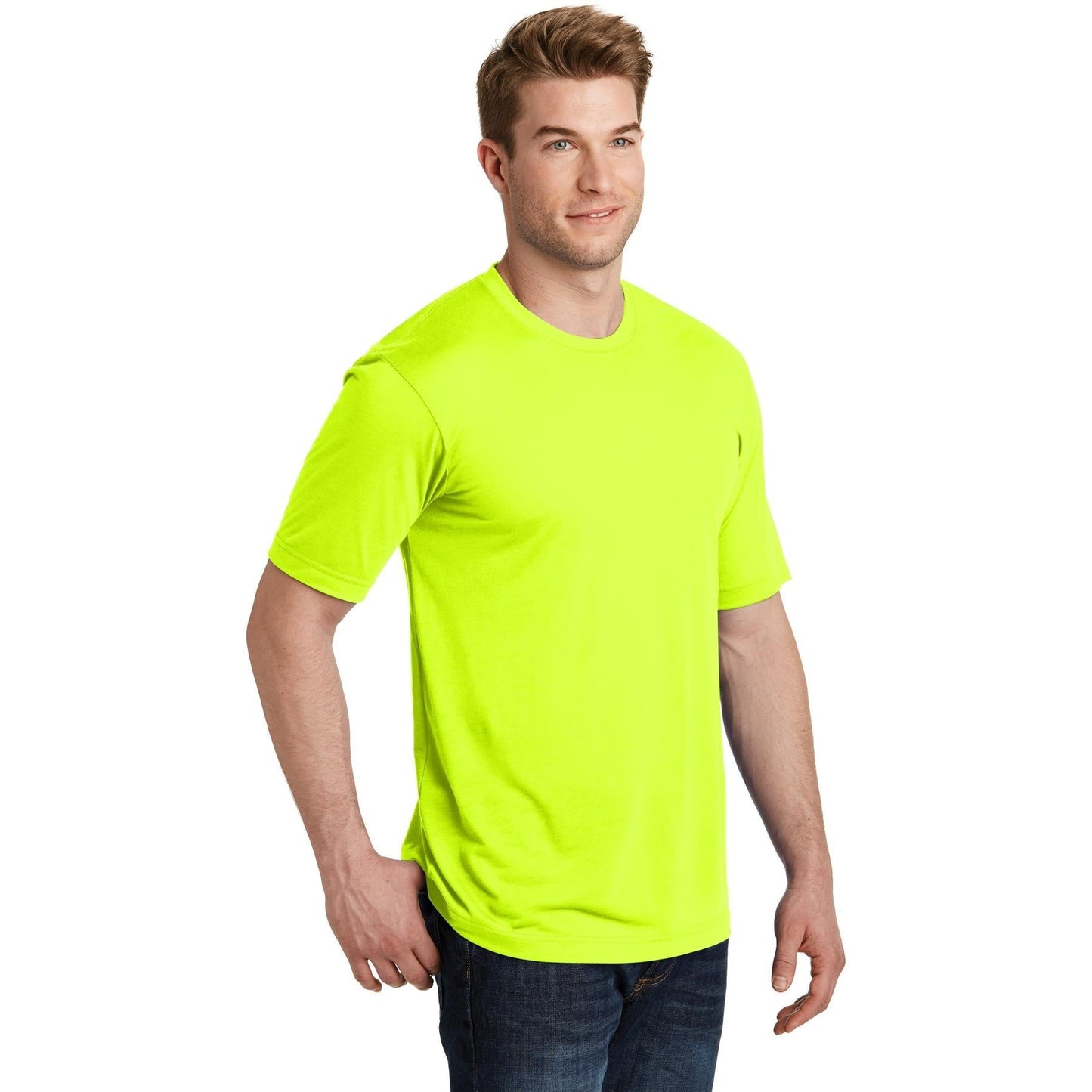 Black T-Shirts - Sport-Tek - Soft Cotton Tee - Comfortable