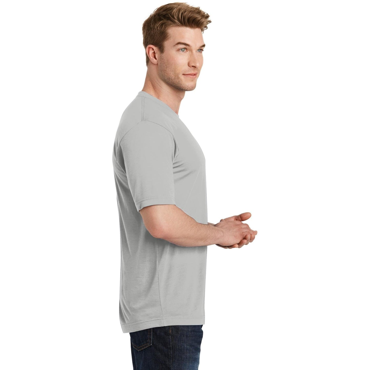 Black T-Shirts - Sport-Tek - Soft Cotton Tee - Comfortable