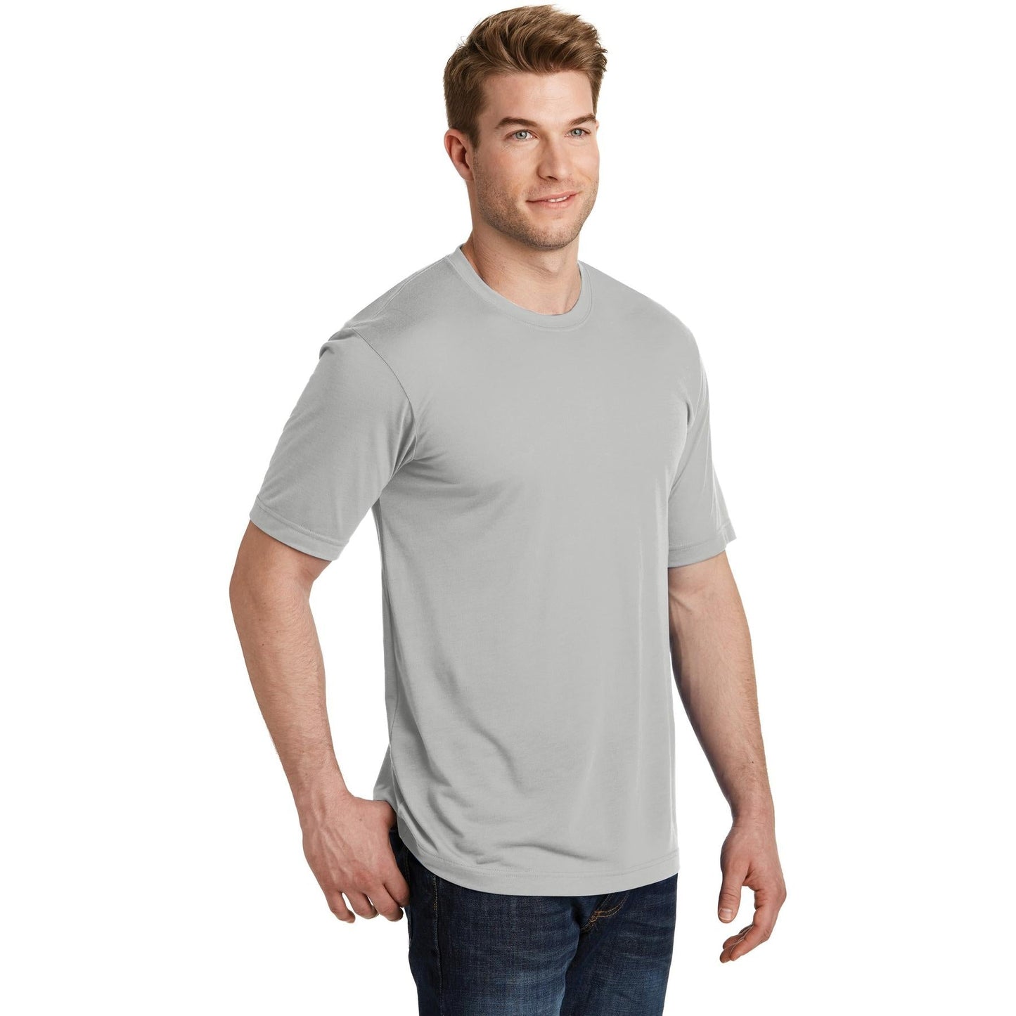 Black T-Shirts - Sport-Tek - Soft Cotton Tee - Comfortable