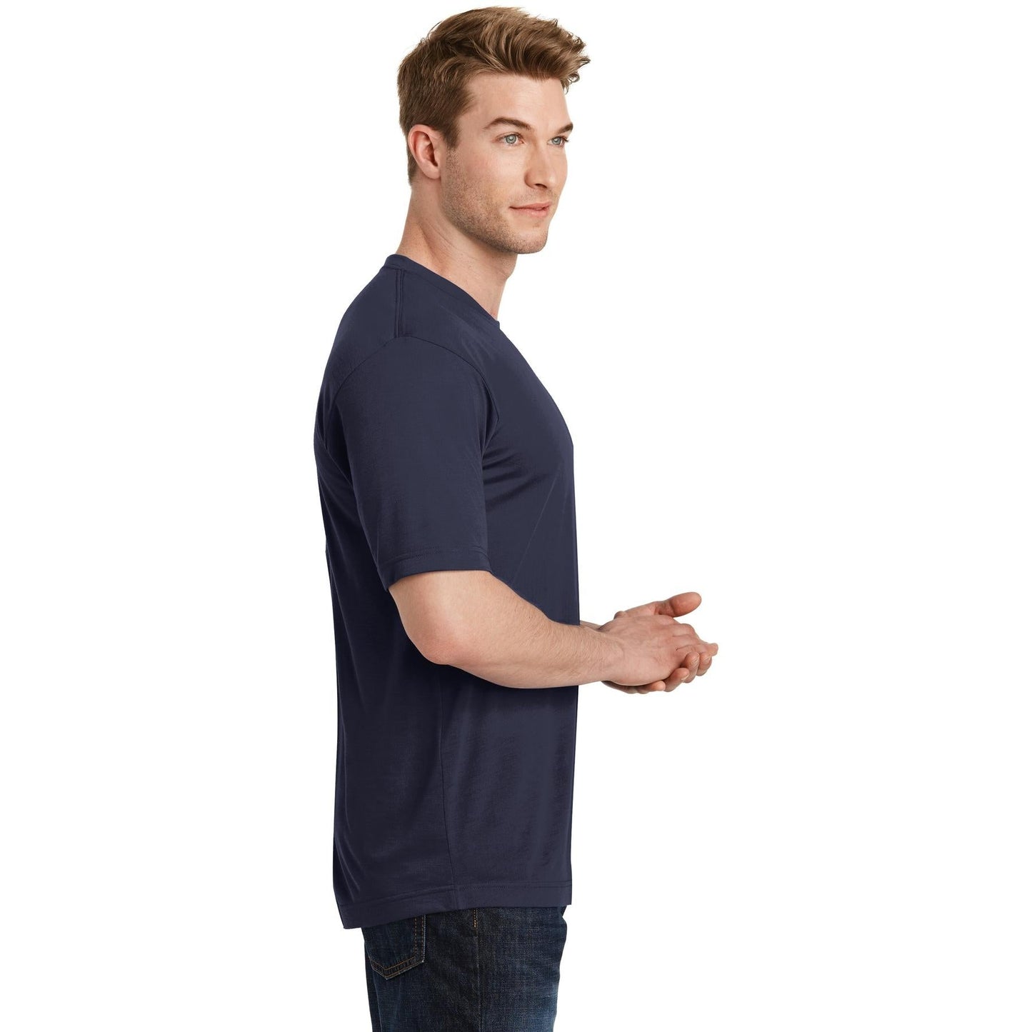 Black T-Shirts - Sport-Tek - Soft Cotton Tee - Comfortable