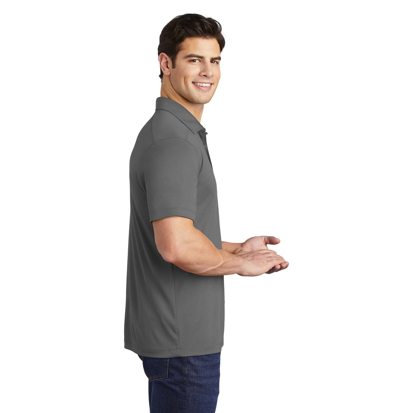 Black Polo Shirt - Sport-Tek - Breathable Fabric