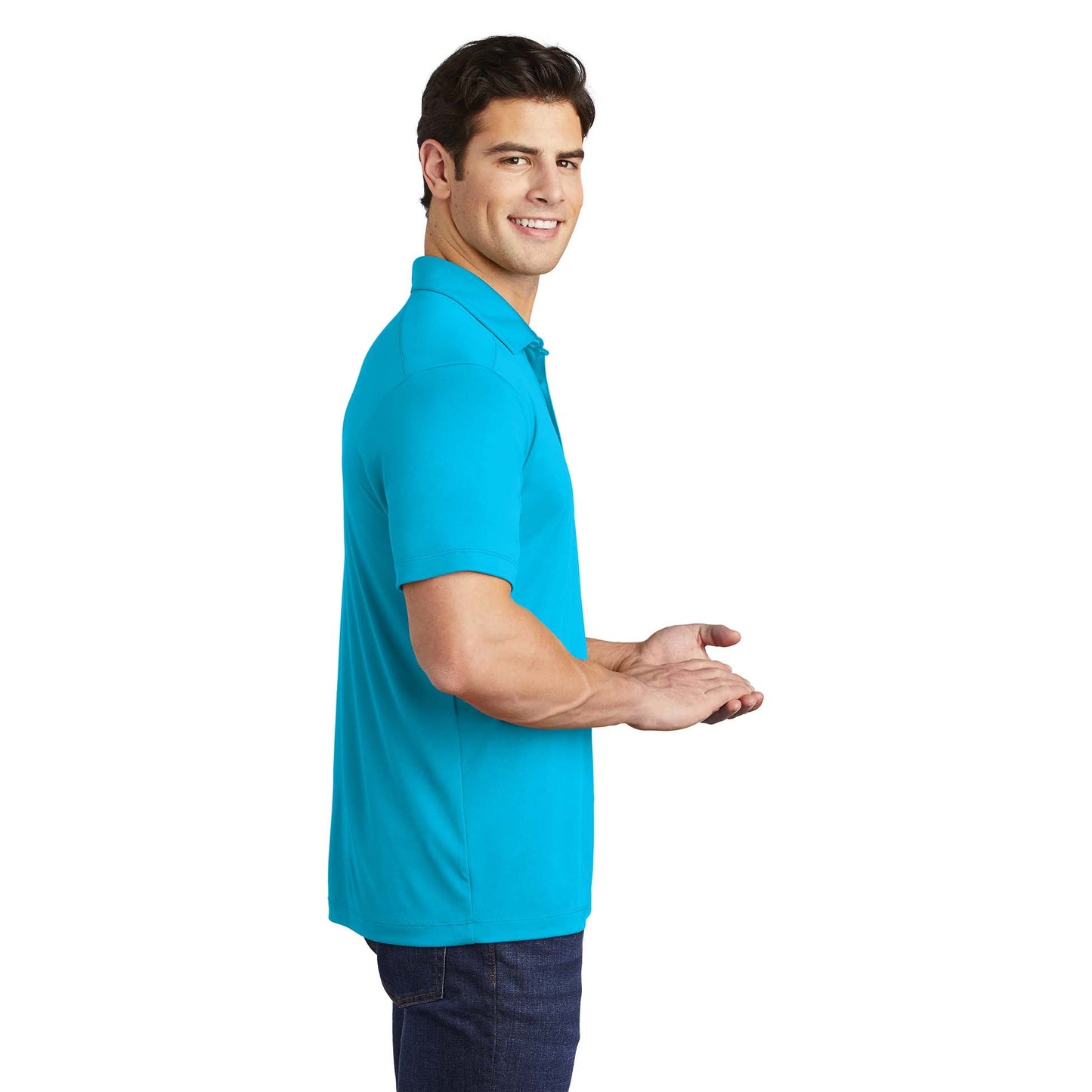 Black Polo Shirt - Sport-Tek - Breathable Fabric