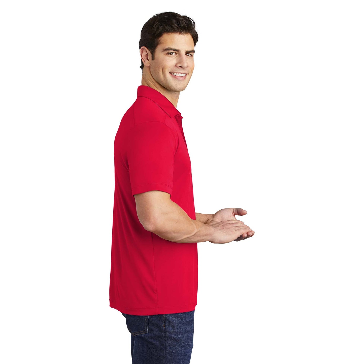 Black Polo Shirt - Sport-Tek - Breathable Fabric
