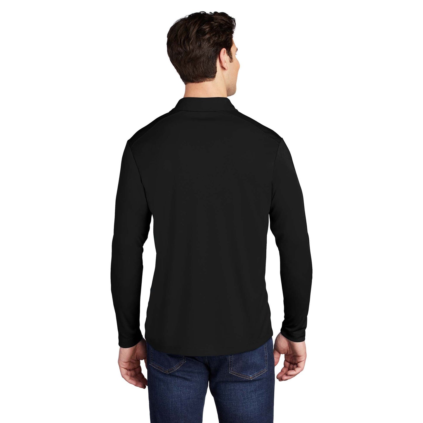 Black Polo Shirt - Sport-Tek - Soft Fabric - Stylish Wear
