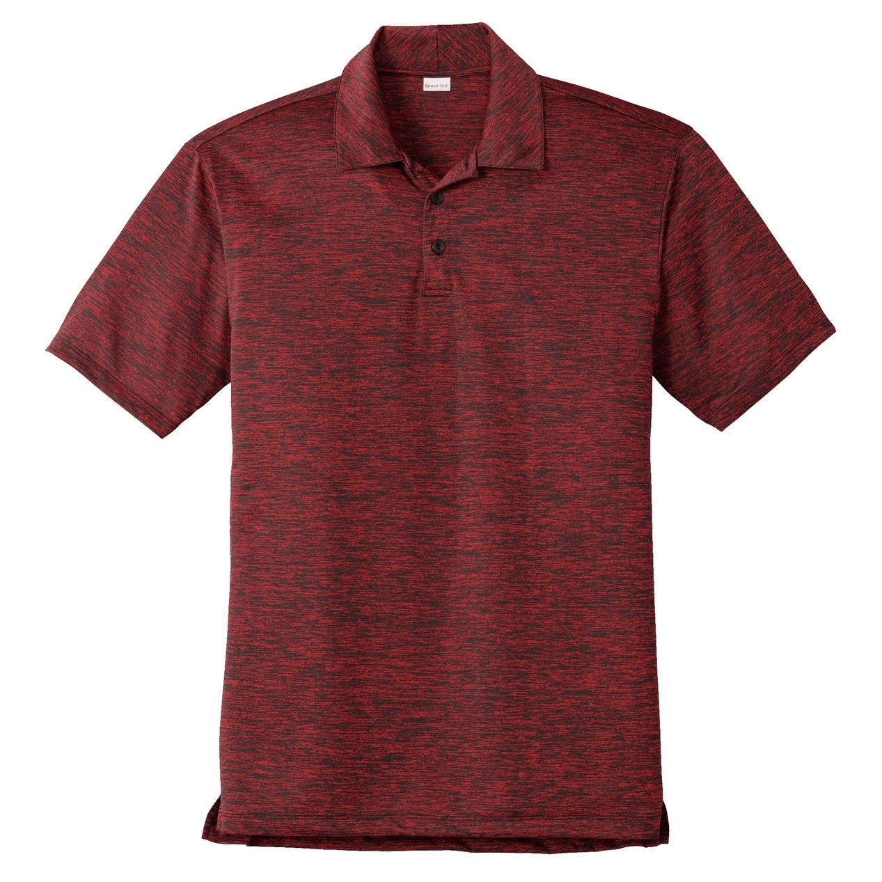 Black Electric Polo Shirt - Sport-Tek - Moisture-Wicking Fabric