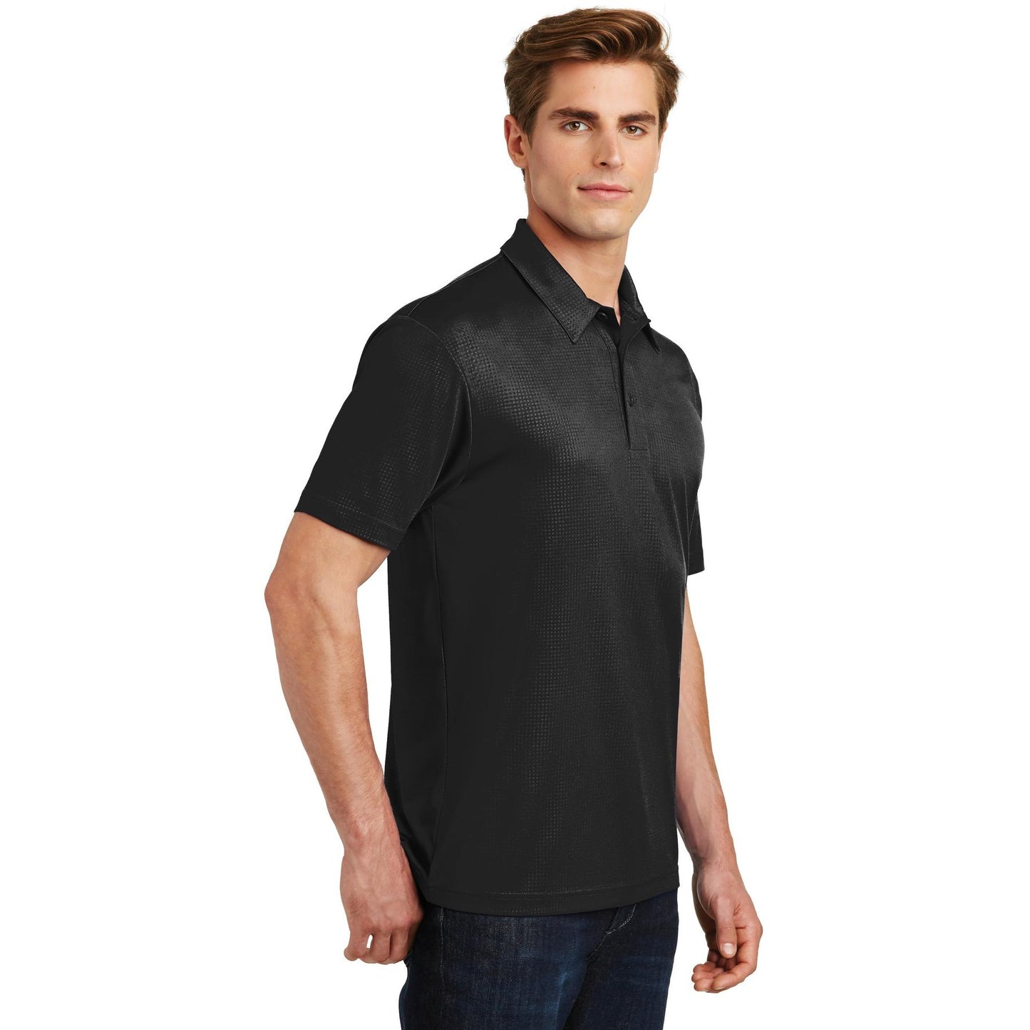 Black Polo Shirt - Sport-Tek - Durable Polyester
