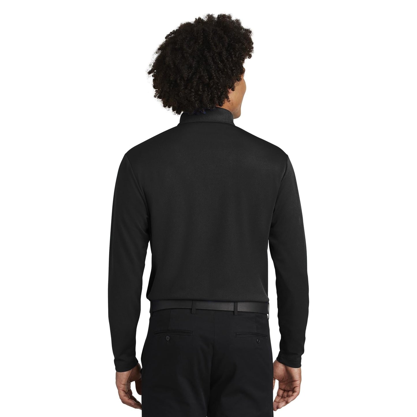 Black Polo Shirt - Sport-Tek - Breathable Mesh - Polo Wear