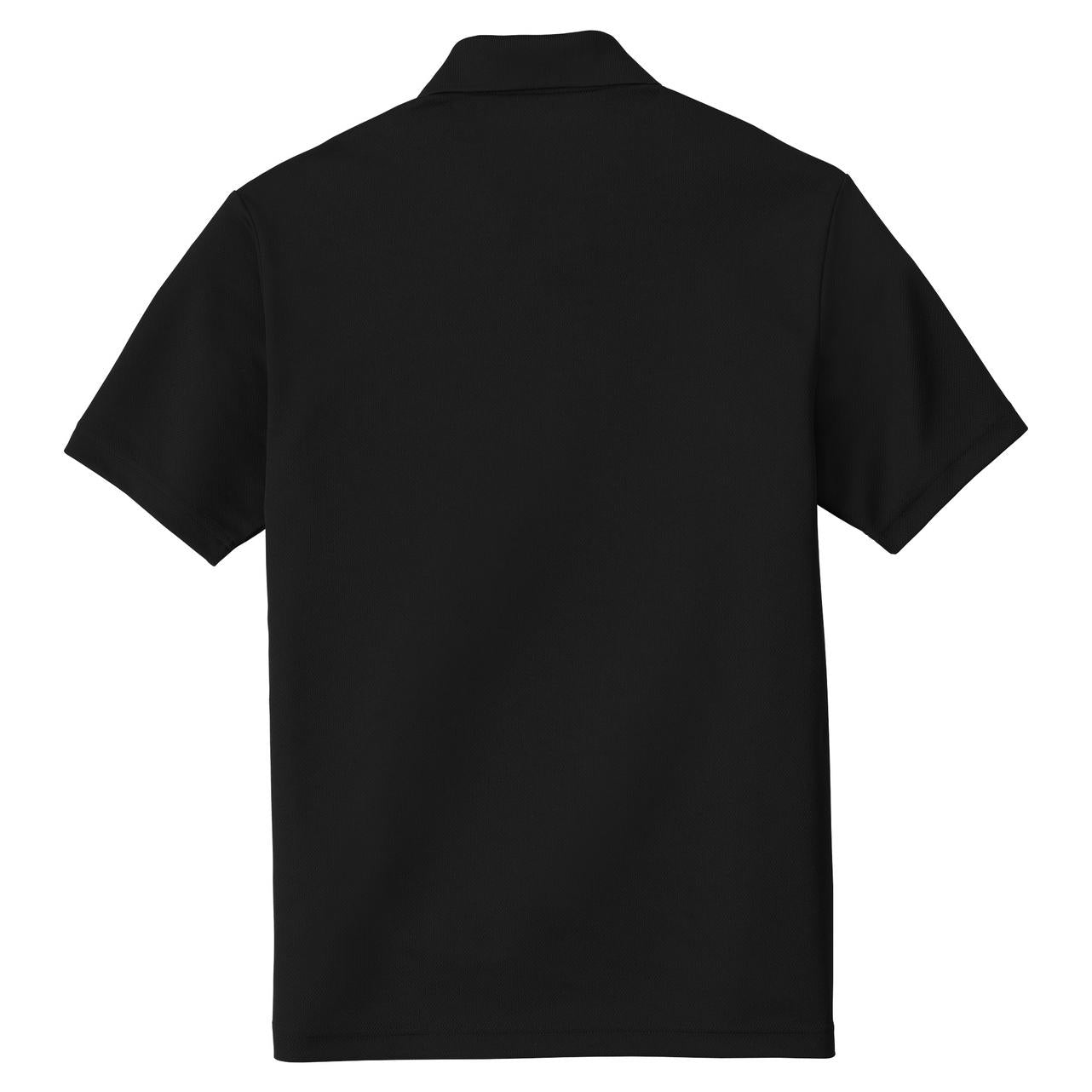 Black Polo Shirt - Sport-Tek - Moisture-Wicking Fabric