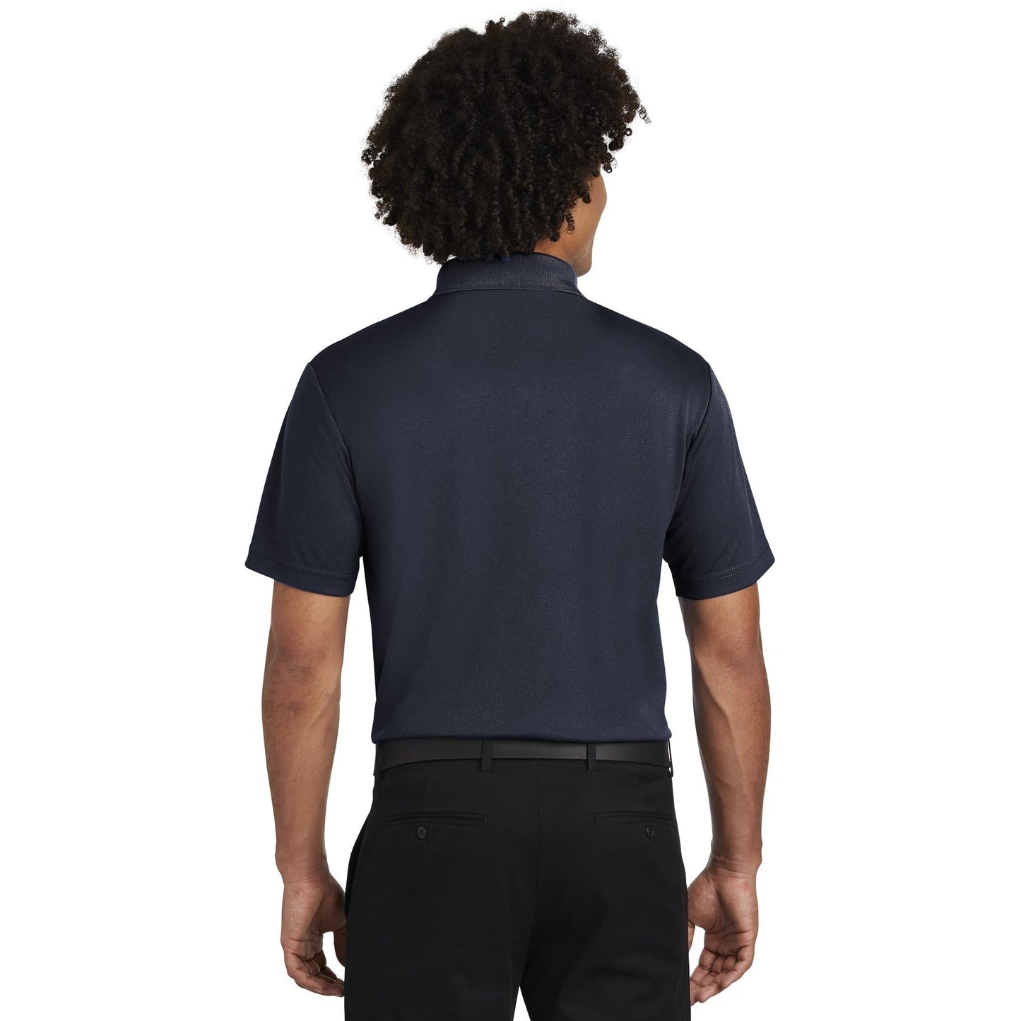 Black Polo Shirt - Sport-Tek - Moisture-Wicking Fabric