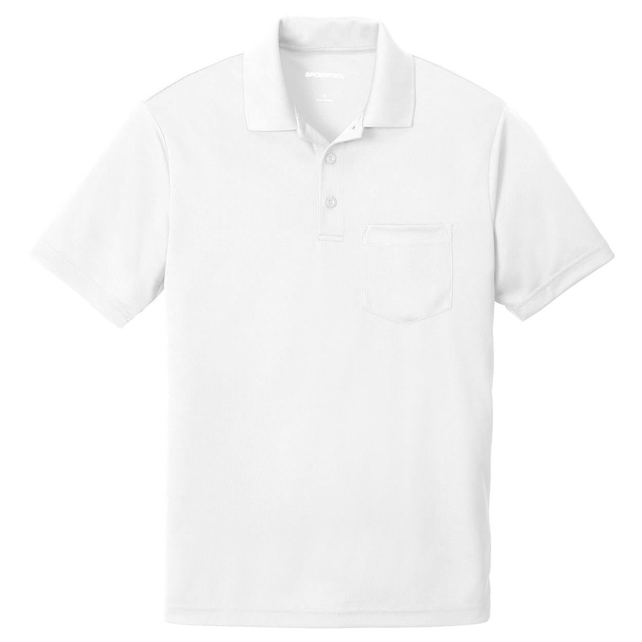 Black Polo Shirt - Sport-Tek - Moisture-Wicking Fabric
