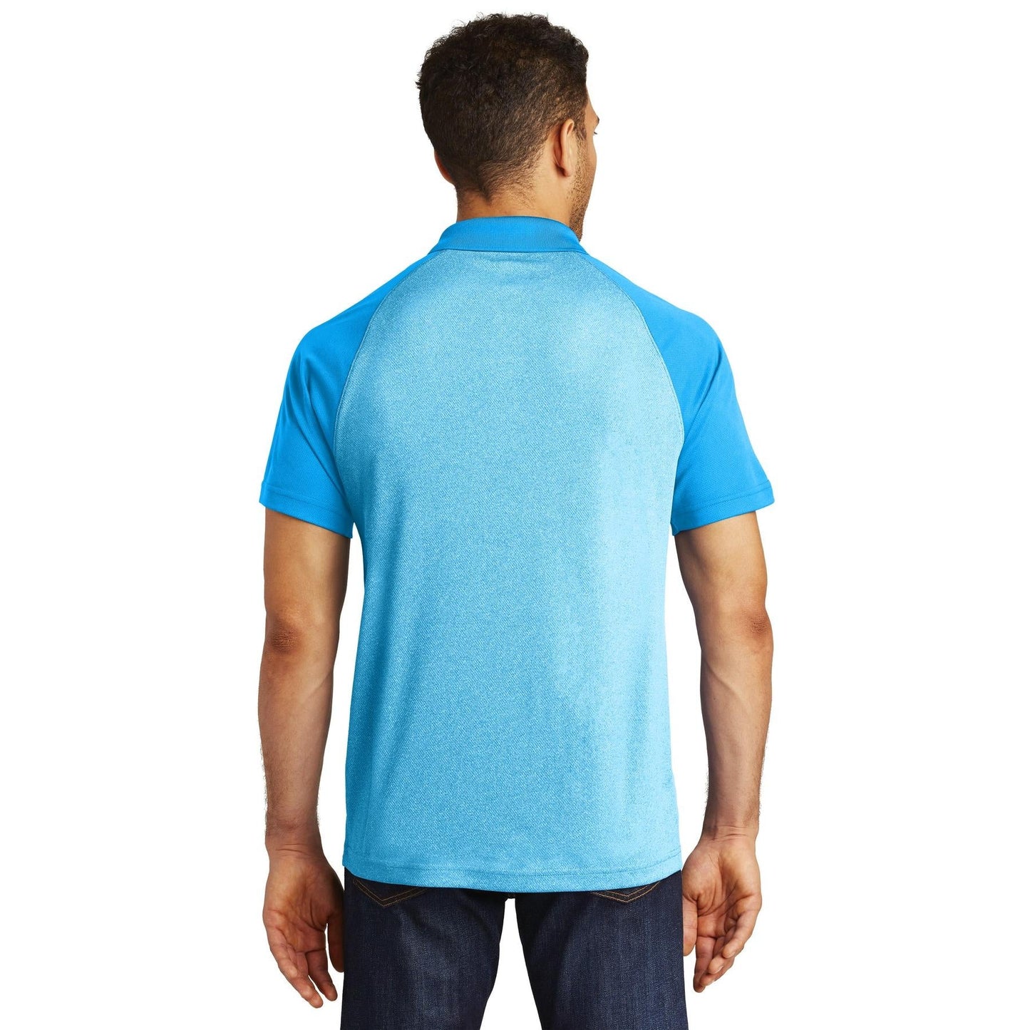 Grey Heather Polo Shirt - Sport-Tek - Modern Fit