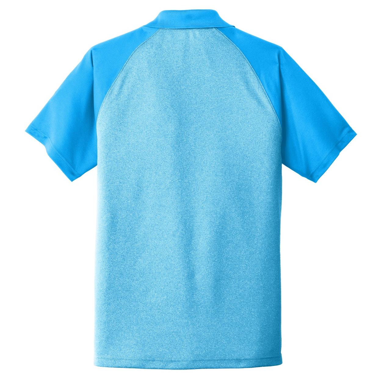 Grey Heather Polo Shirt - Sport-Tek - Modern Fit