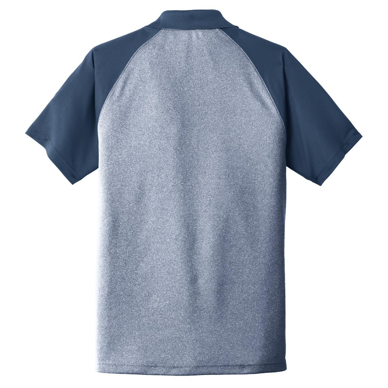 Grey Heather Polo Shirt - Sport-Tek - Modern Fit
